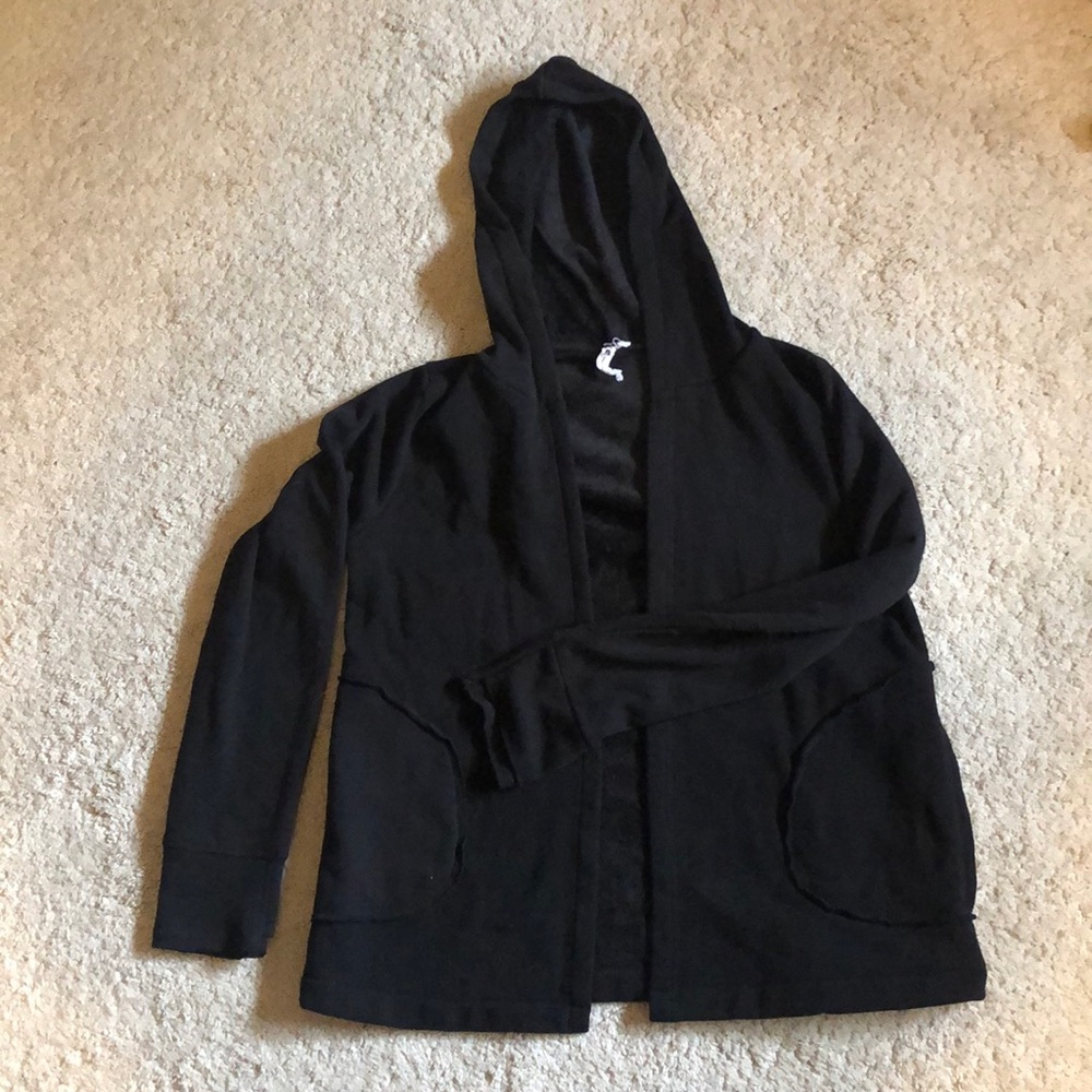 Fleece lined sweater